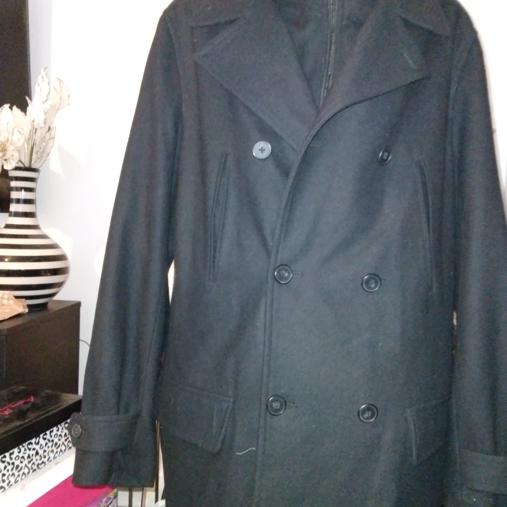 Mens pea coat